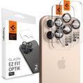 Protecție cameră Spigen Optik.tR EZ Fit Pro pentru iPhone 16 Pro (Desert Titanium) – imagine 1