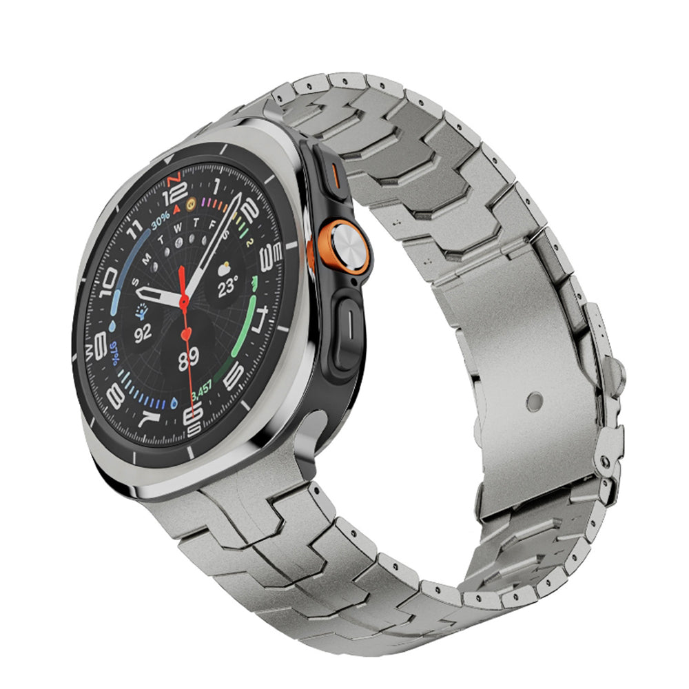 Curea Samsung Galaxy Watch Ultra 47 mm Techsuit W063, oțel – imagine 1
