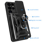 Husă Techsuit CamShield Galaxy S25 Ultra – Negru – imagine 4