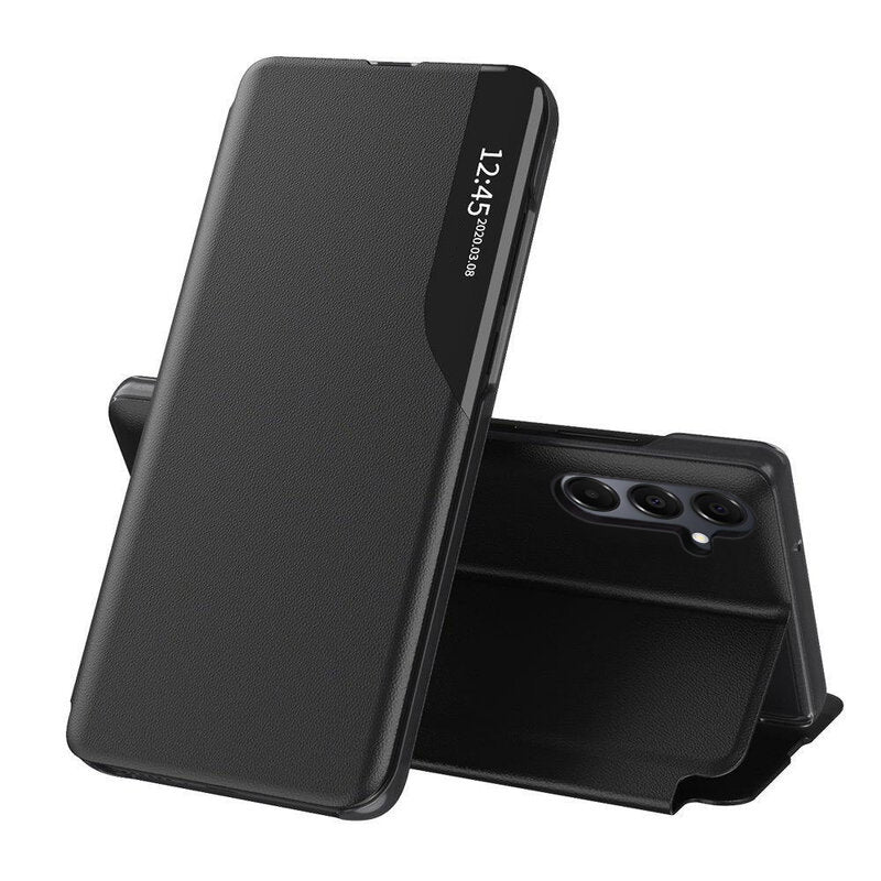 Husă flip Techsuit eFold Galaxy A16 / A16 5G – Negru – imagine 3