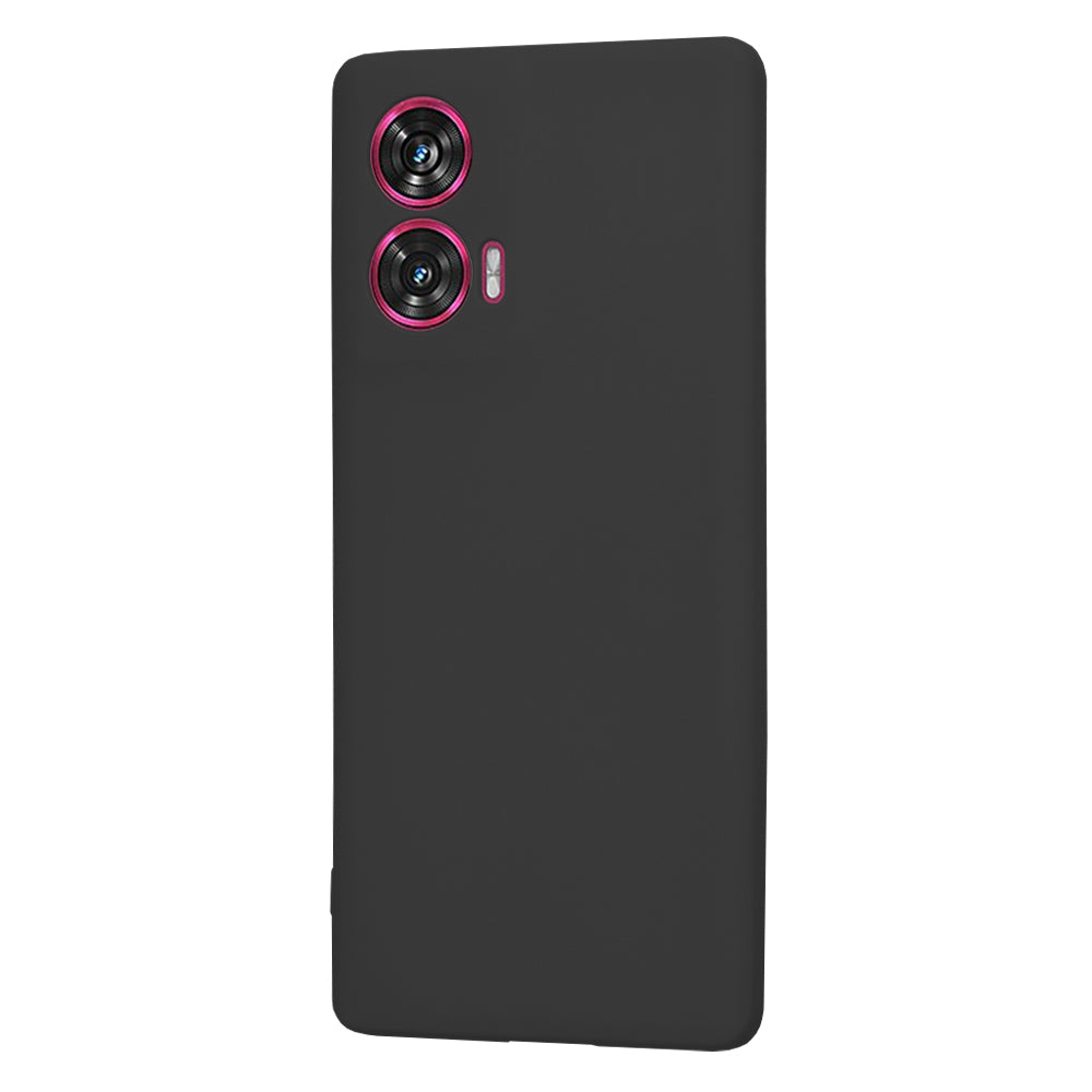 Husă Motorola Edge 50 Fusion din silicon Techsuit SoftFlex, negru – imagine 3