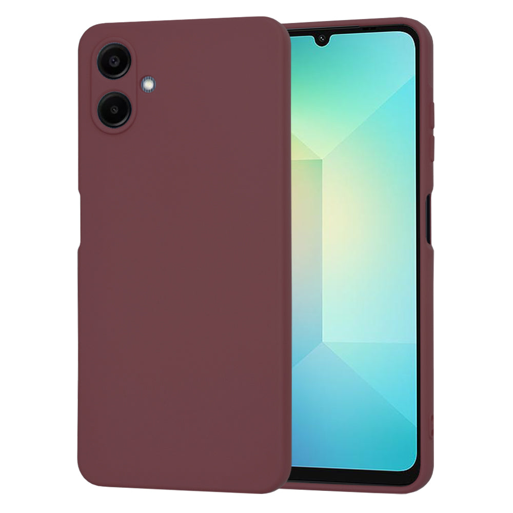 Husă din silicon Techsuit SoftFlex Galaxy A06 – Roșu prună – imagine 14