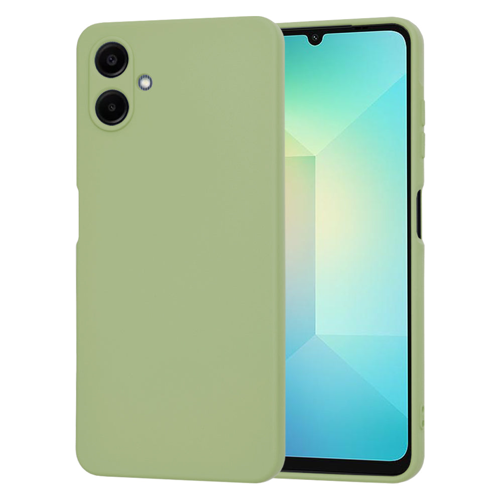 Husă din silicon Techsuit SoftFlex Galaxy A06 – Verde matcha – imagine 1