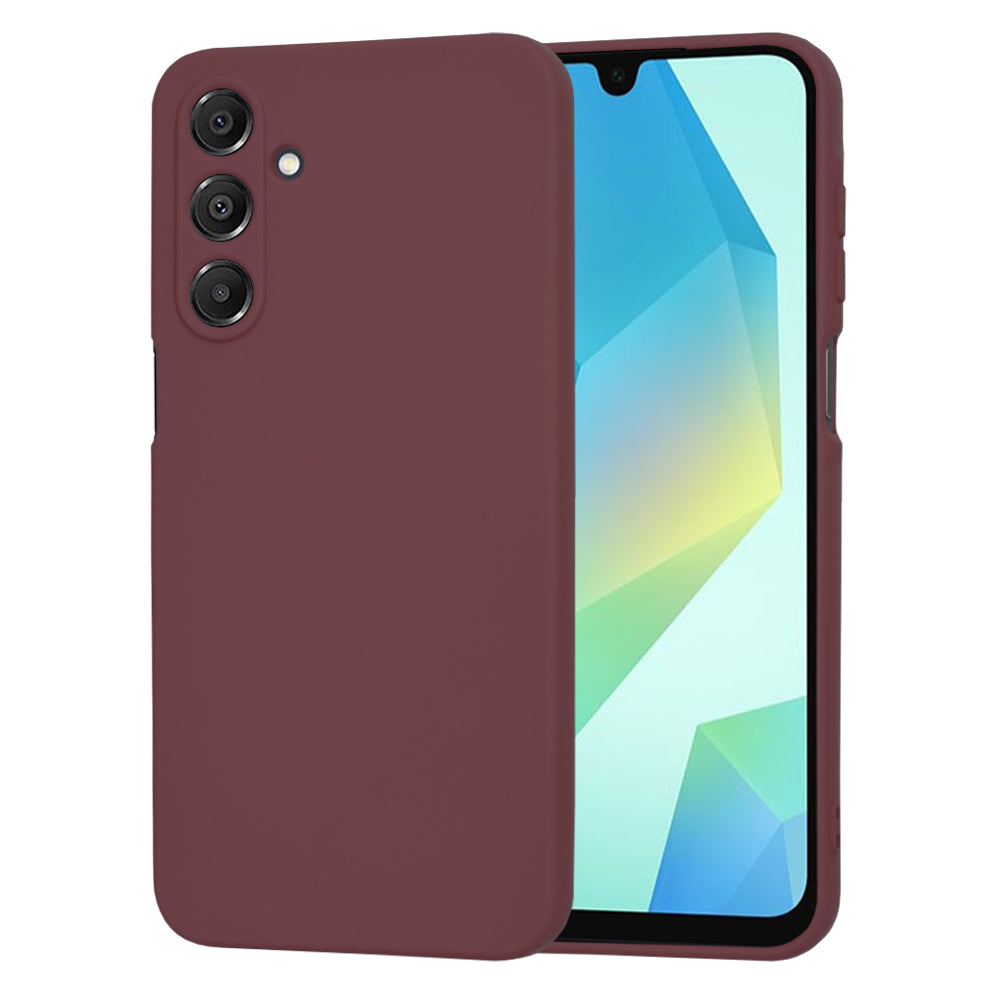 Husă din silicon Techsuit SoftFlex Galaxy A16 / A16 5G – Roșu prună – imagine 20