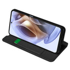 Husă Motorola Moto G31 / Moto G41 flip Techsuit Magskin Book, negru – imagine 2
