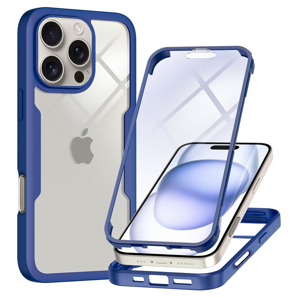 Husă 360 Techsuit ColorVerse cu folie de ecran iPhone 16 Pro Max – imagine 1