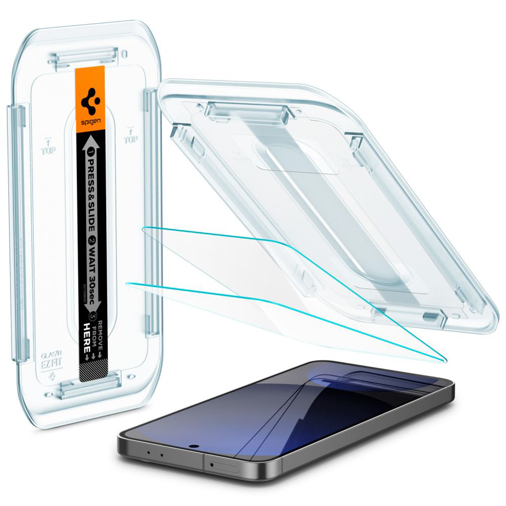 Folie de sticlă Spigen Glas.tR EZ Fit pentru Samsung Galaxy S24 FE / A56 5G – imagine 5