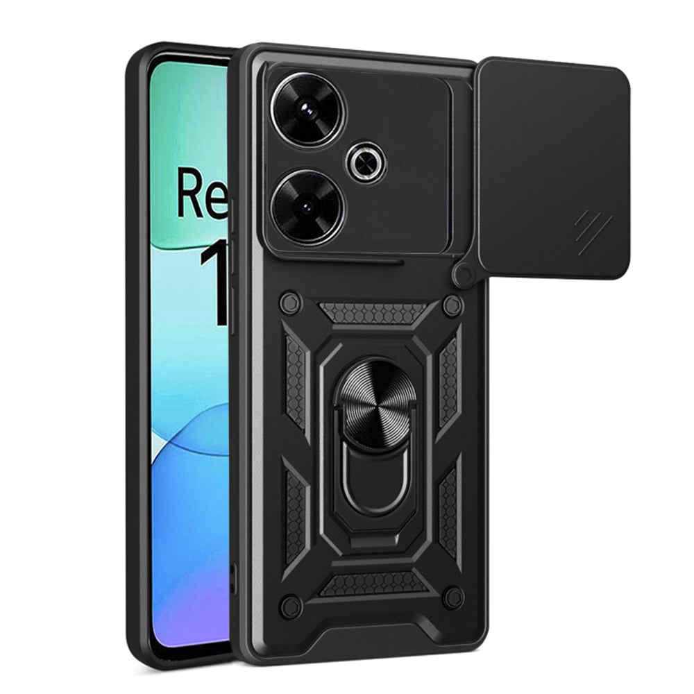 Husă Xiaomi Redmi 13 / Poco M6 4G Techsuit CamShield, negru – imagine 1