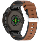 Curea Garmin Fenix 5/5 Plus 6/6 Pro/7 Techsuit W071, maro – imagine 3