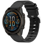 Curea W071 Garmin Fenix 5–7, QuickFit 22, negru – Techsuit – imagine 2