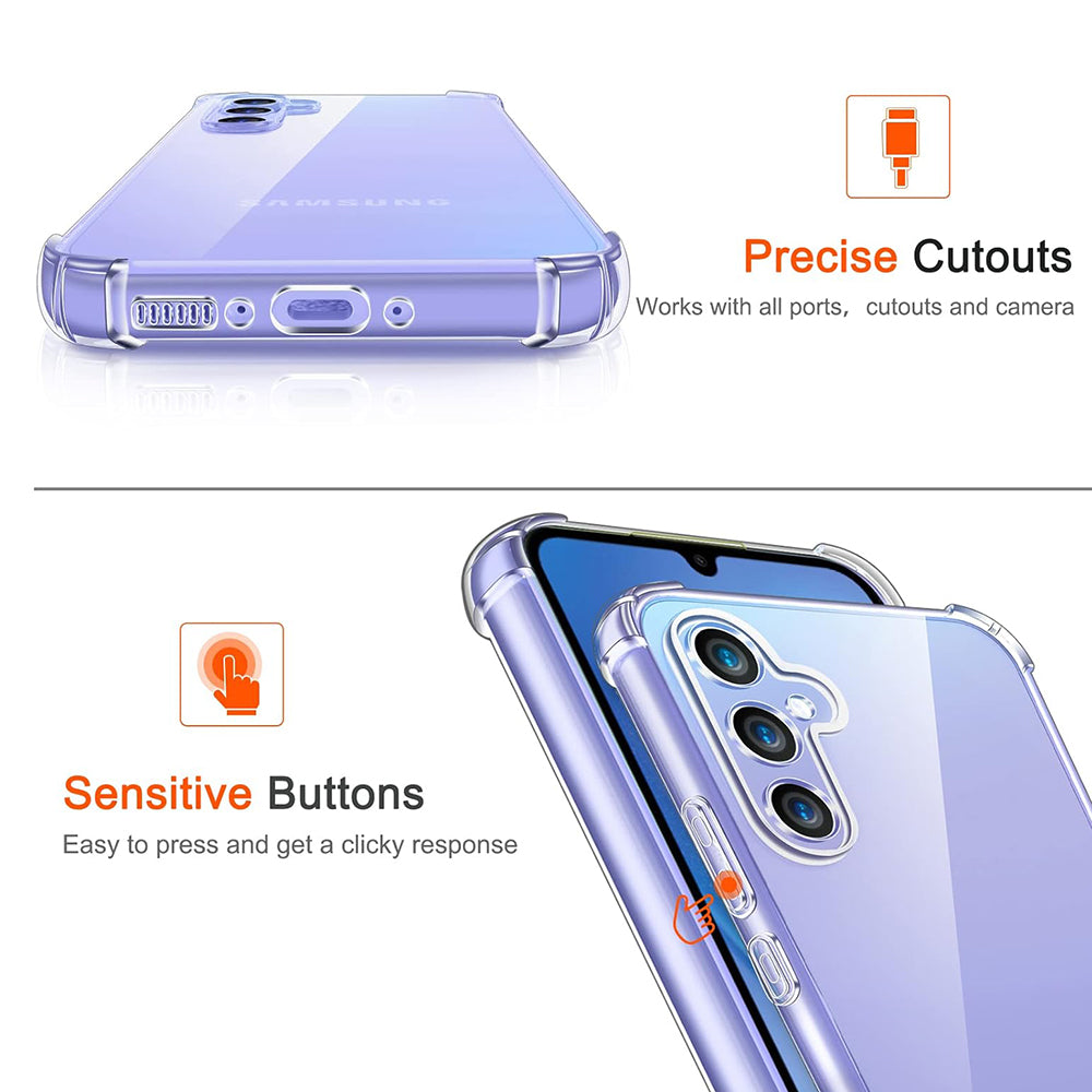 Husă Google Pixel 9a Techsuit Shockproof Clear Silicone – imagine 3