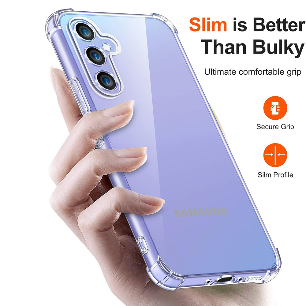 Husă Google Pixel 9a Techsuit Shockproof Clear Silicone – imagine 2