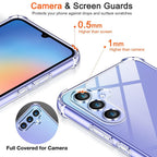Husă Google Pixel 9a Techsuit Shockproof Clear Silicone – imagine 4