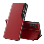 Husă flip Techsuit eFold Galaxy A14 / A14 5G – Roșu – imagine 1