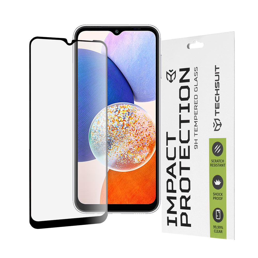 Folie sticlă Techsuit 111D Galaxy A14 / A14 5G, full glue 9H – imagine 1