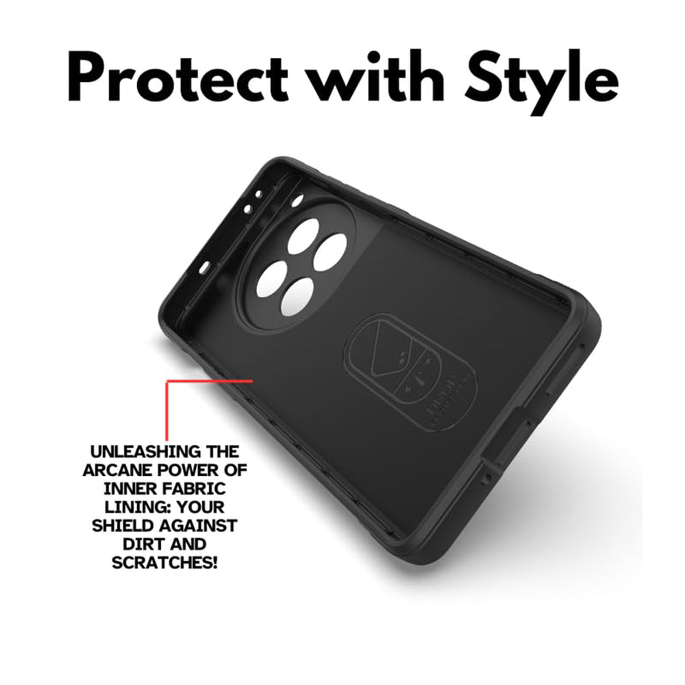 Husă OnePlus 12 Techsuit Magic Shield, negru – imagine 6