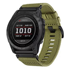 Curea Garmin Fenix 3/3 HR/5X/5X Plus/6X Techsuit W070, verde rouă – imagine 1