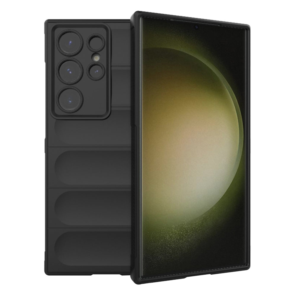 Husă Galaxy S23 Ultra Techsuit Magic Shield, negru – imagine 1