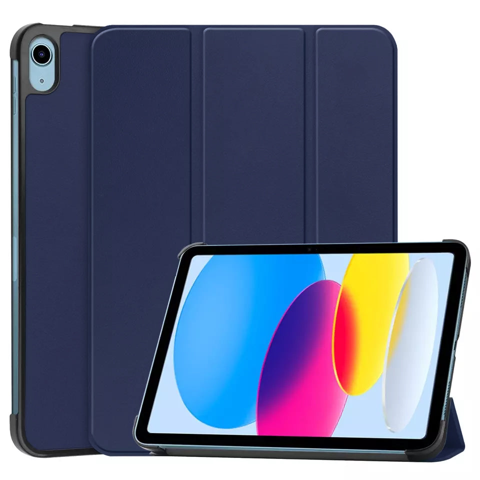 Husă iPad 10 10.9 / 11 Techsuit FoldPro, albastru – imagine 1