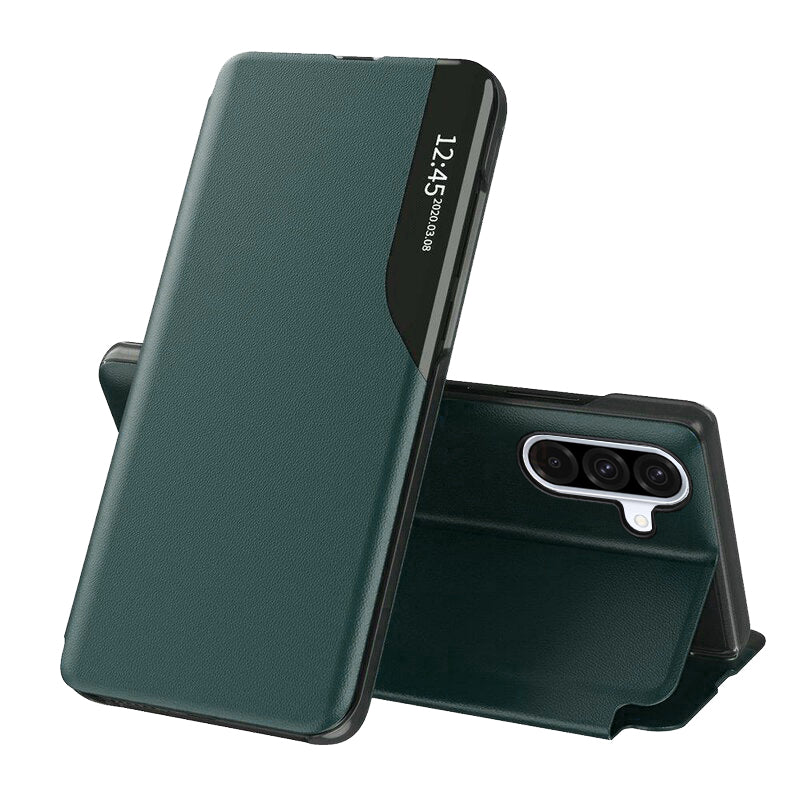 Husă flip Techsuit eFold Galaxy A36 5G – Verde închis – imagine 4