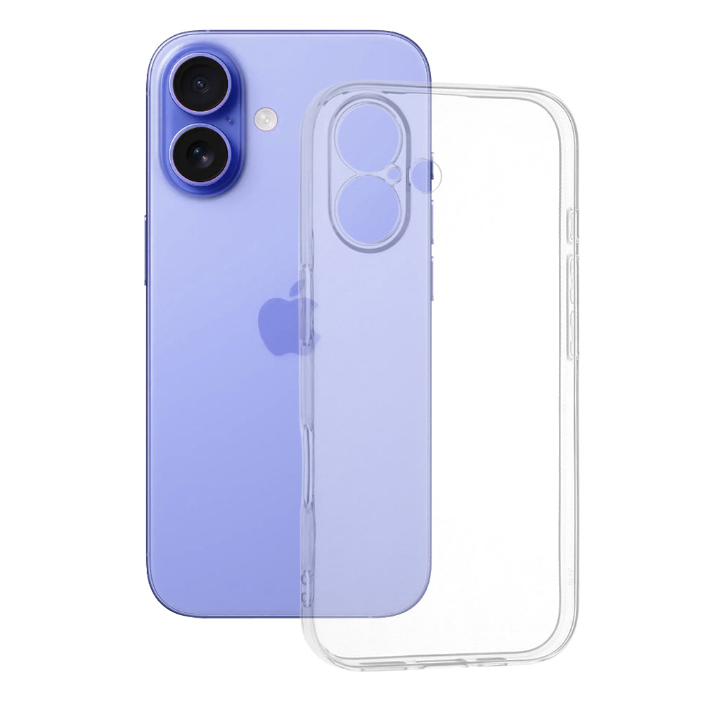 Husă transparentă Techsuit Clear Silicone iPhone 16 – imagine 1