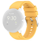 Curea Huawei Watch GT 2 (46 mm) Techsuit W026, silicon, galben – imagine 3