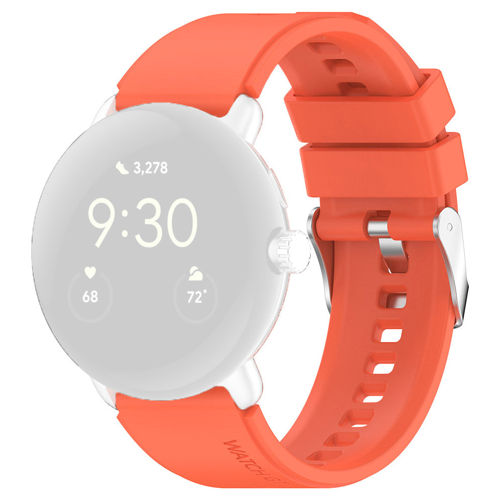 Curea Huawei Watch GT 2 (46 mm) Techsuit W026, silicon, portocaliu – imagine 3