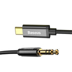 Cablu audio Baseus M01 USB-C la jack 3,5 mm, 1,2 m – imagine 3