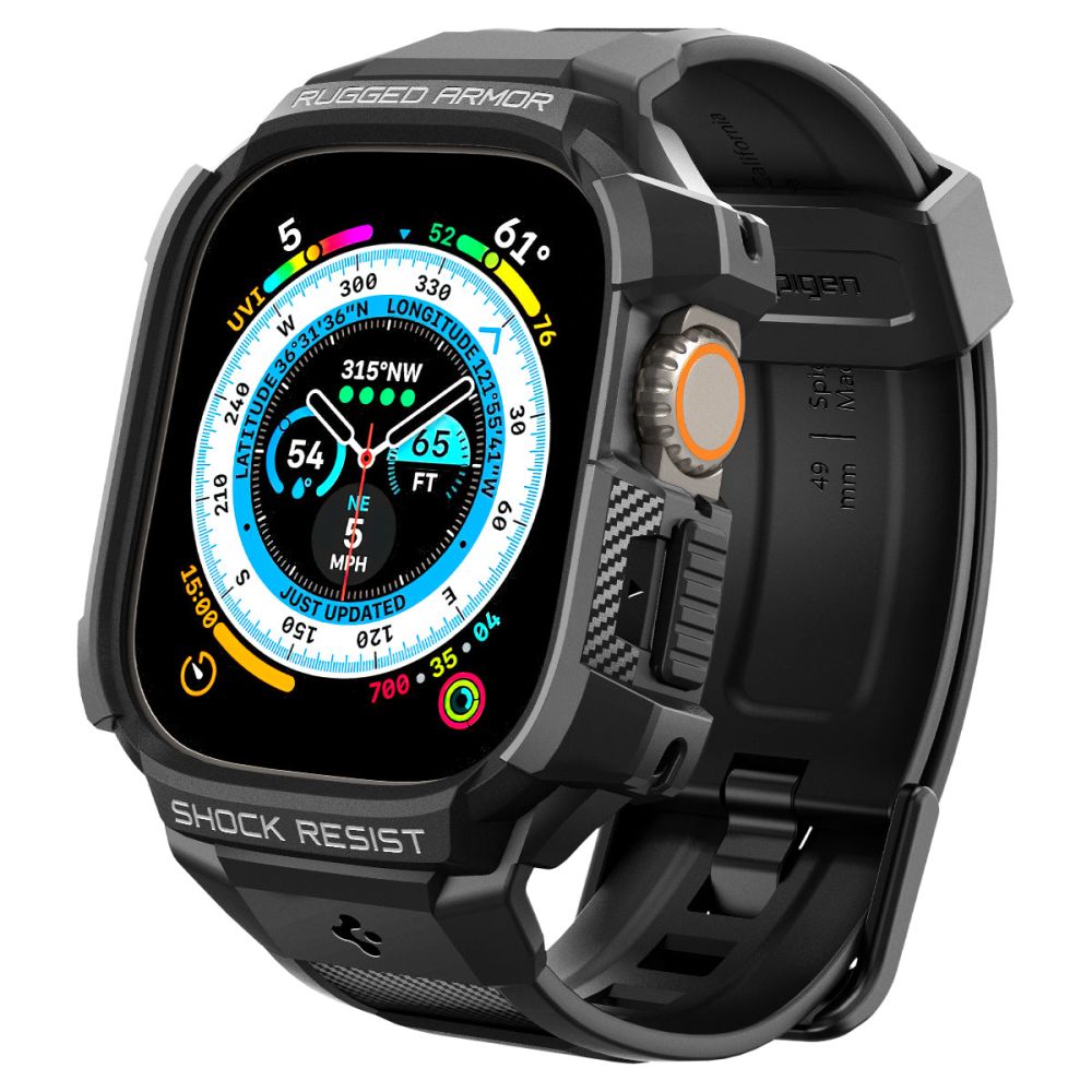 Husă cu curea Spigen Rugged Armor Pro Apple Watch Ultra / Ultra 2 / Ultra 3 / Ultra 4 (49 mm) – imagine 1