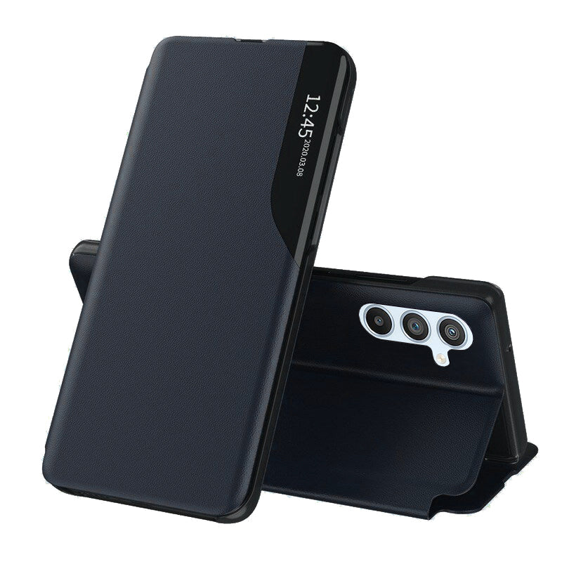 Husă flip Techsuit eFold Galaxy A54 5G – Albastru închis – imagine 4