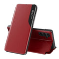 Husă flip Techsuit eFold Galaxy S25 – Roșu – imagine 1