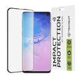 Folie sticlă 3D Techsuit Galaxy S10, ecran curbat – imagine 1