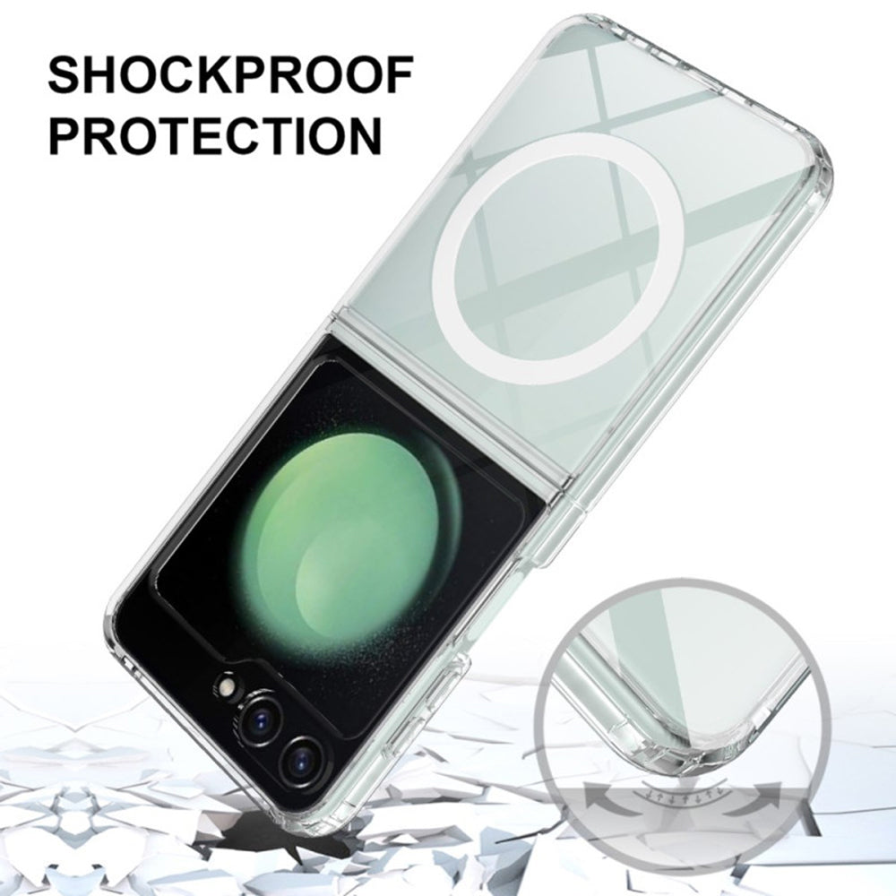 Husă transparentă Techsuit MagSafe Pro Galaxy Z Flip6 / Z Flip7 FE – imagine 4