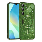 Husă Techsuit Luxury Glitter MagSafe Galaxy A16 / A16 5G – Verde închis – imagine 5