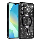 Husă Techsuit Luxury Glitter MagSafe Galaxy A16 / A16 5G – Negru – imagine 4