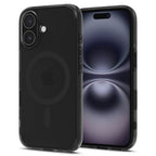 Husă Spigen Ultra Hybrid T MagSafe iPhone 16 – Frost Black (negru mat translucid) – imagine 7