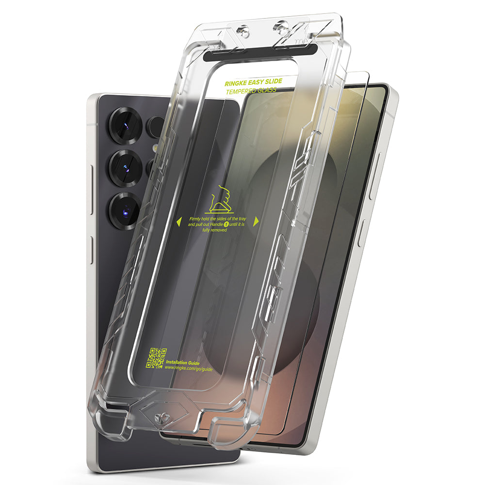Folie sticlă Ringke Easy Slide Galaxy S25 Ultra, set 2 buc. – imagine 2