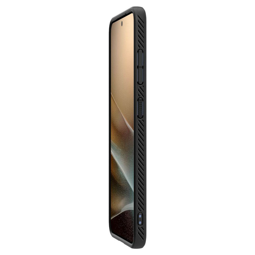 Husă Spigen Liquid Air Galaxy S25 – Negru mat – imagine 5