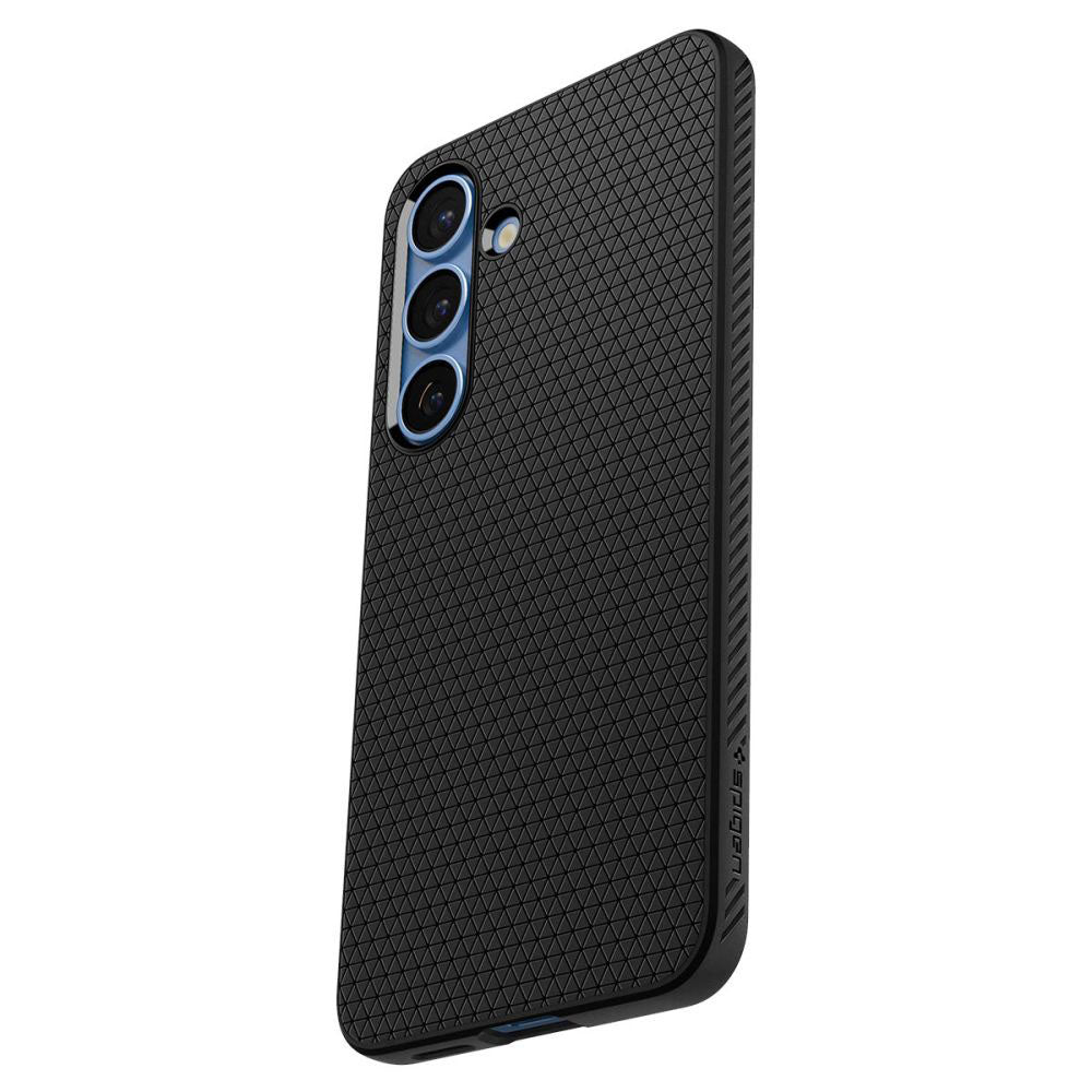 Husă Spigen Liquid Air Galaxy S25 – Negru mat – imagine 6