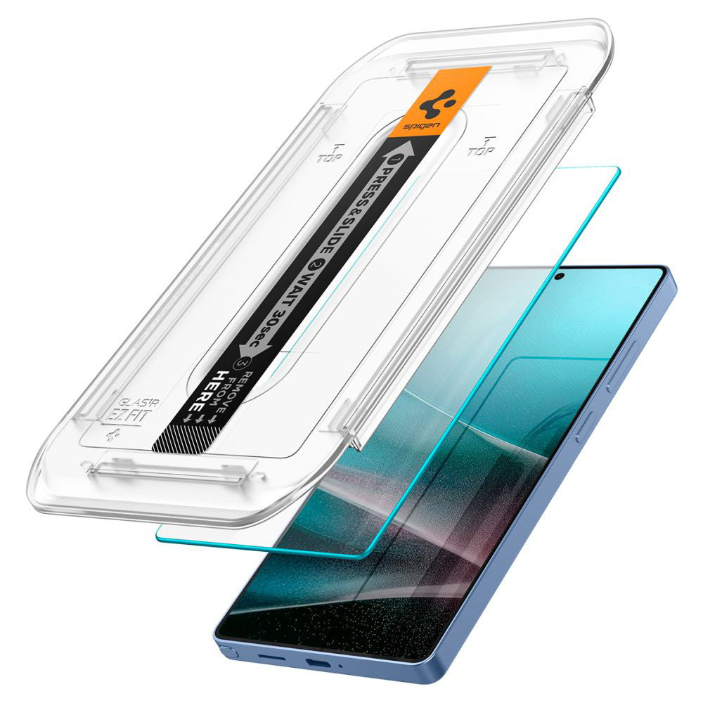 Folie de sticlă Spigen Glas.tR EZ Fit HD pentru Samsung Galaxy S25 Ultra – imagine 7