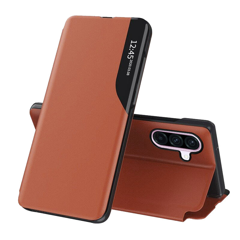 Husă flip Techsuit eFold Galaxy A56 5G – Portocaliu – imagine 4