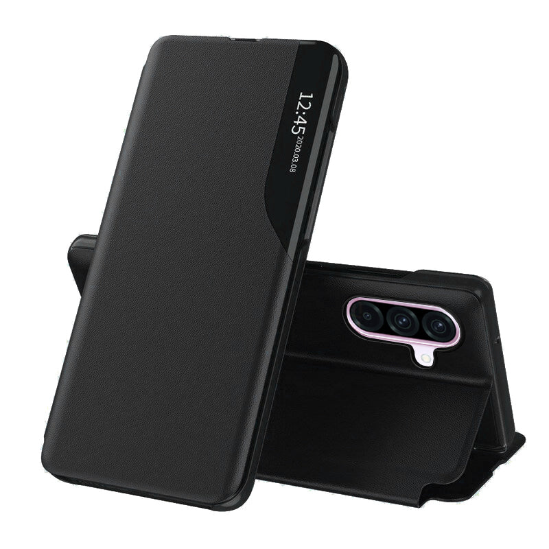 Husă flip Techsuit eFold Galaxy A56 5G – Negru – imagine 1