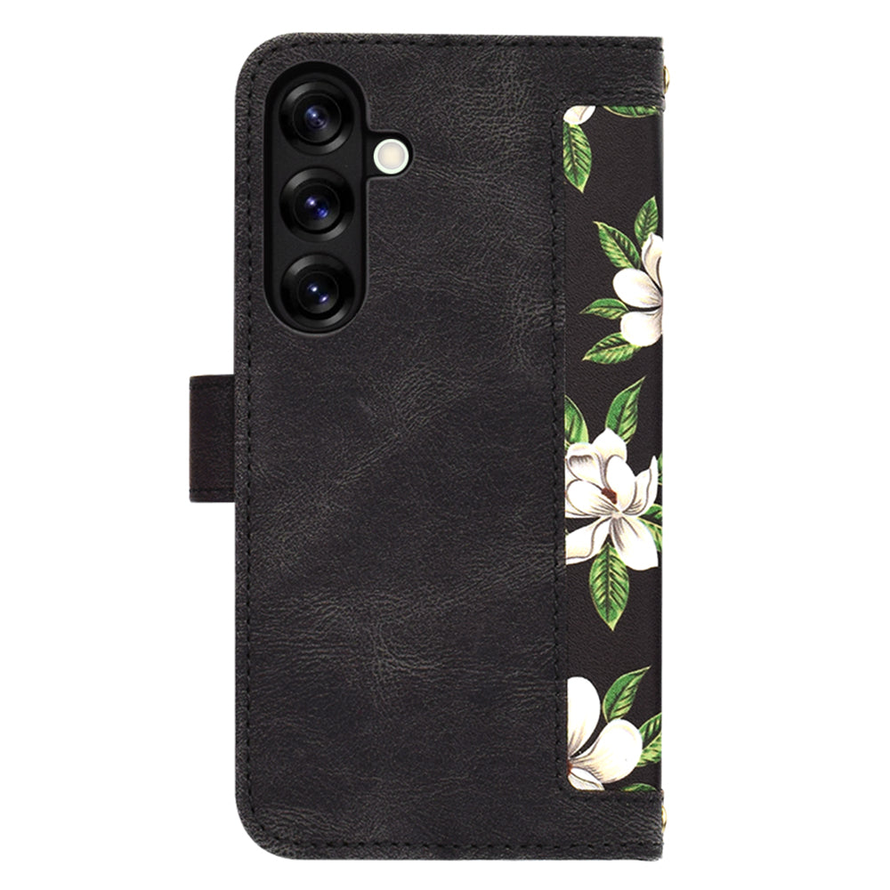 Husă flip Techsuit FlipCraft Galaxy S25 Plus – Model floral – imagine 8