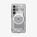 Husă Spigen Ultra Hybrid Zero One MagSafe Galaxy S25 – Alb – imagine 9