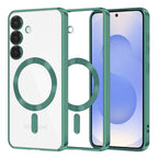 Husă transparentă Techsuit Luxury Crystal MagSafe Galaxy S25 – Verde deschis – imagine 8