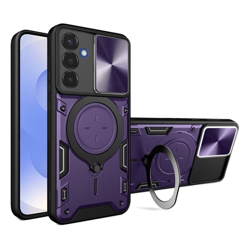 Husă Techsuit CamGuard Pro Galaxy S25 – Mov – imagine 2