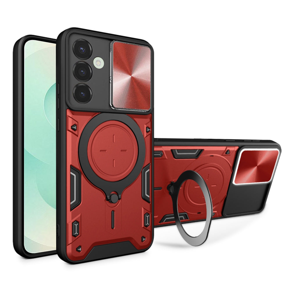 Husă Techsuit CamGuard Pro Galaxy S25 Plus – Roșu – imagine 6
