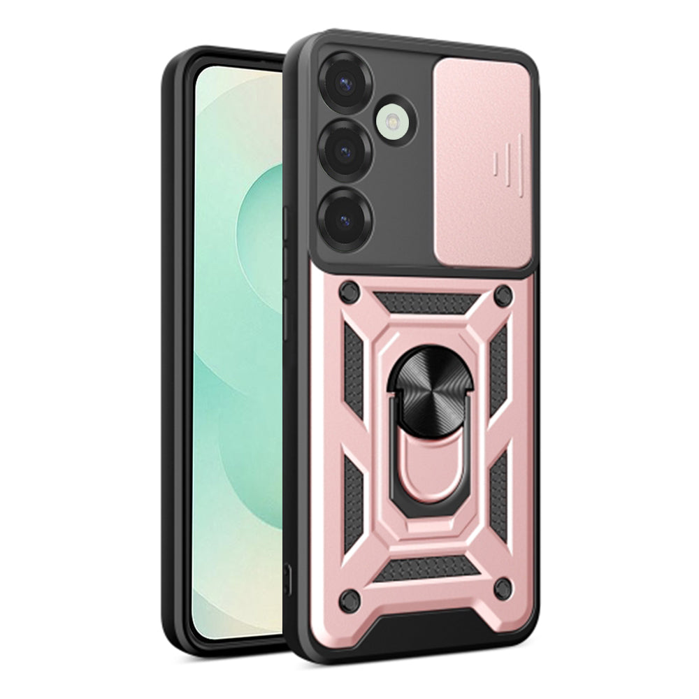 Husă Techsuit CamShield Galaxy S25 Plus – Auriu roz – imagine 3