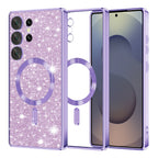 Husă Techsuit Luxury Glitter MagSafe Galaxy S25 Ultra – Mov deschis – imagine 7