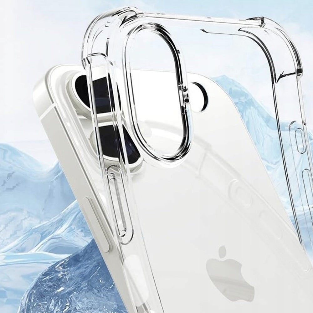 Husă transparentă Techsuit Shockproof Clear Silicone iPhone 16 – imagine 5
